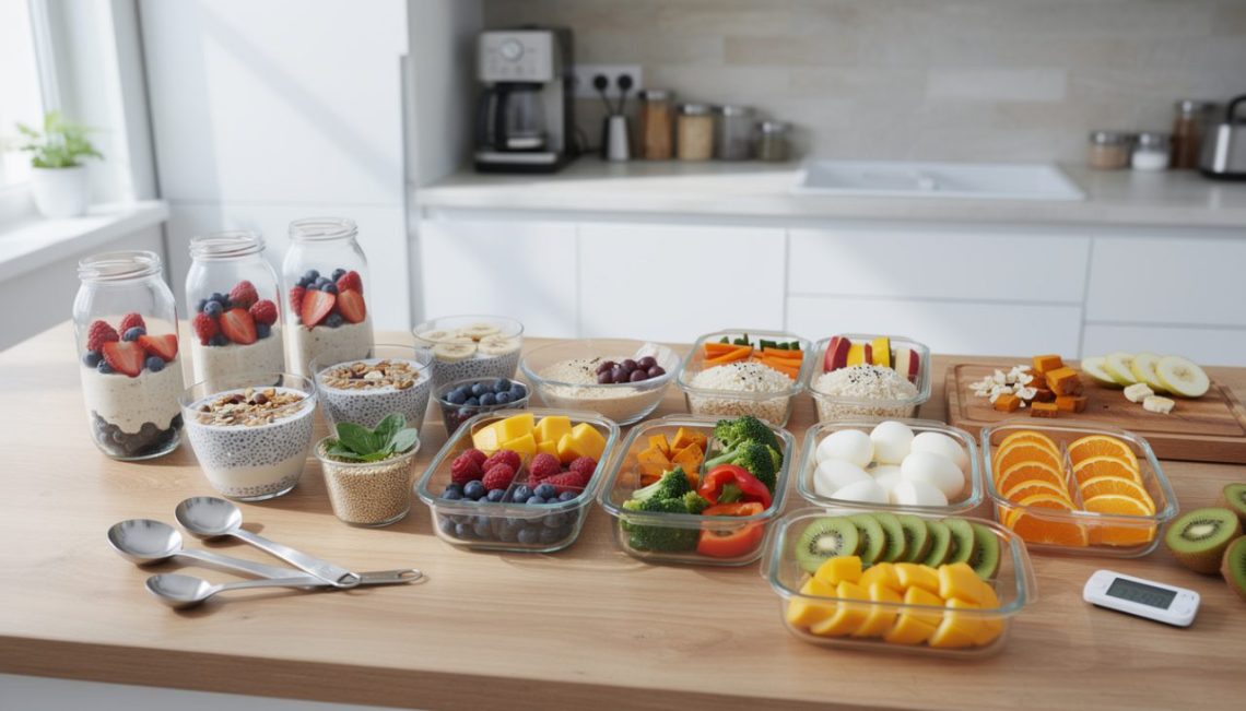 découvrez nos astuces d'organisation et recettes efficaces pour le batch cooking et les petits-déjeuners « batchés », afin de gagner du temps tout en savourant des repas équilibrés.