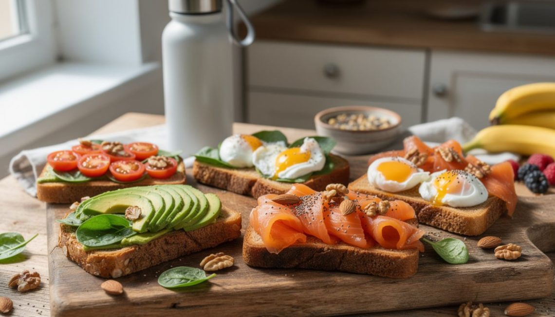 découvrez des idées de toasts énergétiques savoureux et équilibrés, spécialement conçus pour les sportifs afin de booster leur performance et leur récupération.