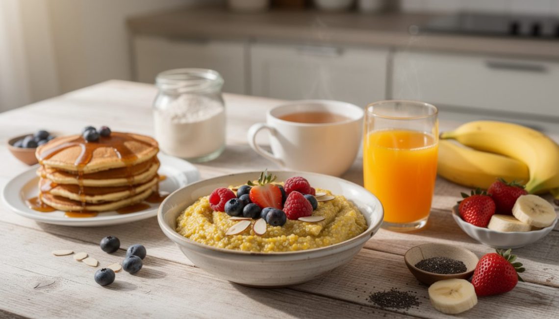découvrez des alternatives spécifiques au matin pour les personnes souffrant d'intolérance au gluten, afin de commencer la journée en toute sérénité avec des options savoureuses et sans gluten.