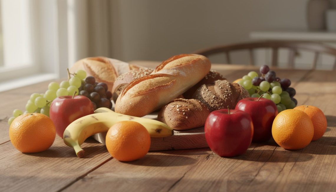 découvrez comment associer pain et fruits entiers au petit-déjeuner pour un repas équilibré, savoureux et plein d'énergie dès le matin.