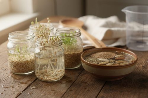 apprenez à faire germer vos propres graines pour préparer du pain maison sain et savoureux, étape par étape.