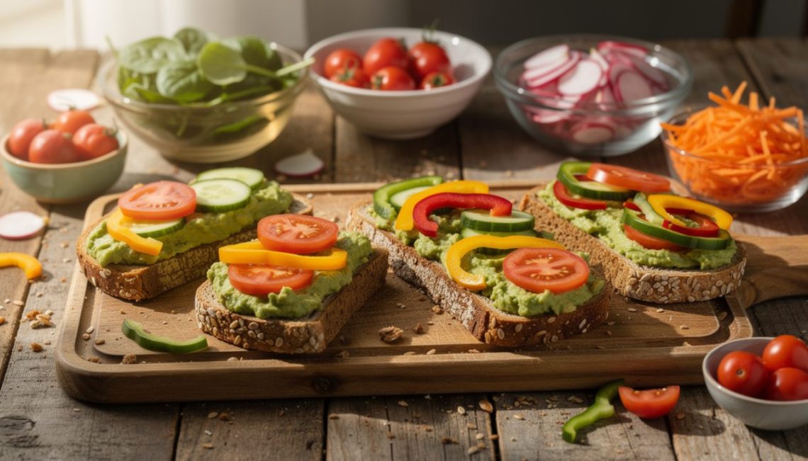 découvrez comment intégrer facilement plus de légumes à votre petit-déjeuner en les associant avec du pain pour un repas sain et gourmand.