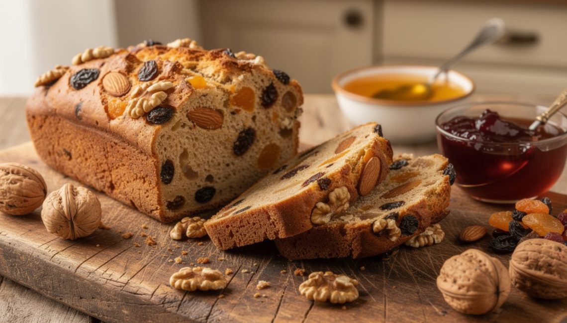 découvrez notre recette facile de pain aux noix et fruits secs, riche en saveurs et en bienfaits pour la santé. un pain nutritif parfait pour vos petits déjeuners et collations.