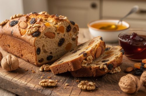 découvrez notre recette facile de pain aux noix et fruits secs, riche en saveurs et en bienfaits pour la santé. un pain nutritif parfait pour vos petits déjeuners et collations.