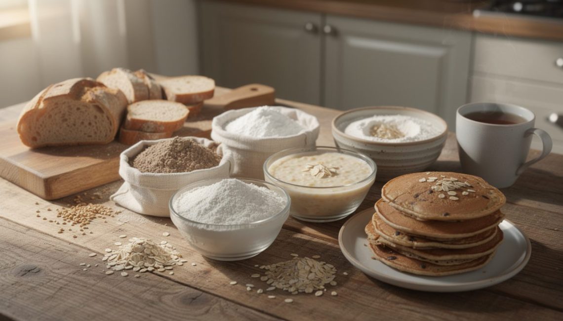 découvrez comment les différents types de farine, comme la farine complète et semi-complète, influencent la sensation de satiété au petit-déjeuner pour bien démarrer la journée.
