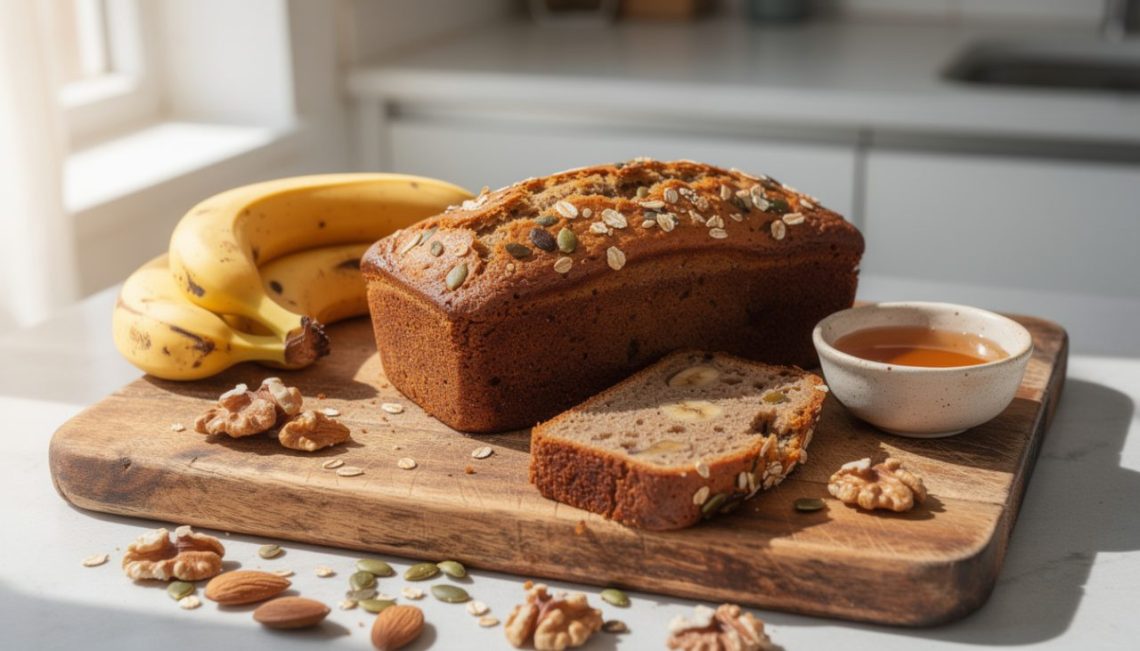 découvrez une recette facile et rapide de pain énergisant à la banane, idéal pour les sportifs qui souhaitent allier gourmandise et performance.